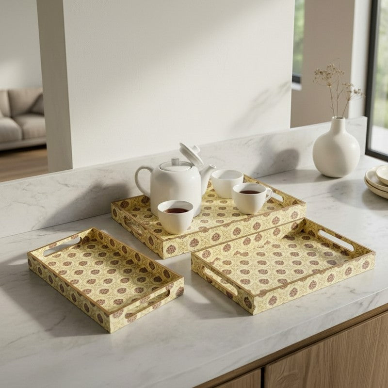 MealServe Serving Tray - Set of Three