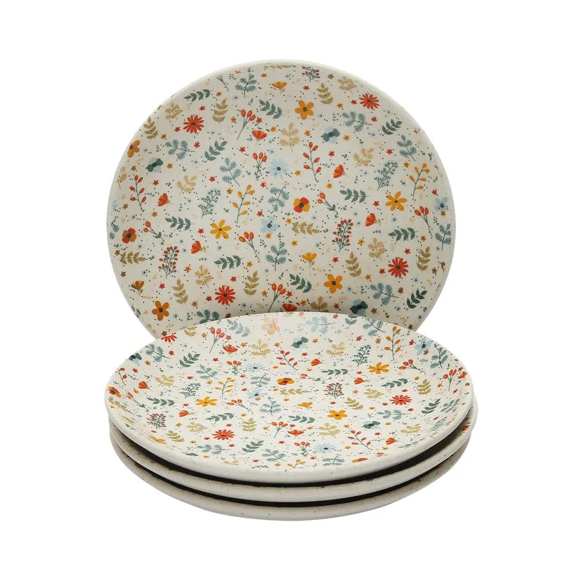 Floral Medley Dinner Plates - Set Of Four media 6