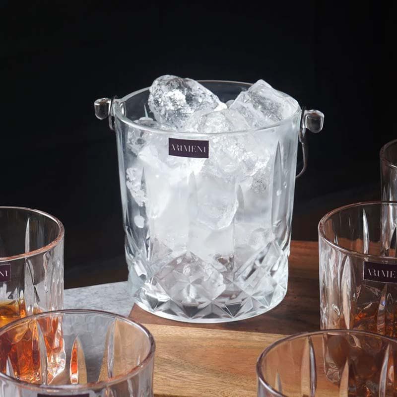 Ballantys Ice Bucket & Old Fashioned Glasses (360 ml) - Set Of Six media 3