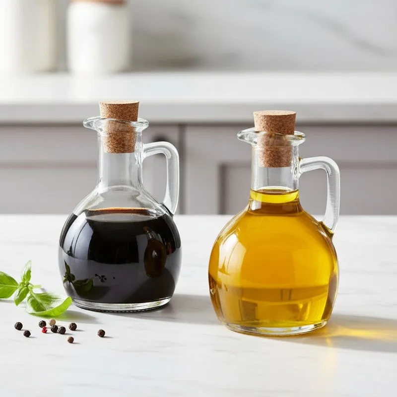 Pure Pour Glass Oil Dispenser (180 mL Each) - Set Of Two media 1