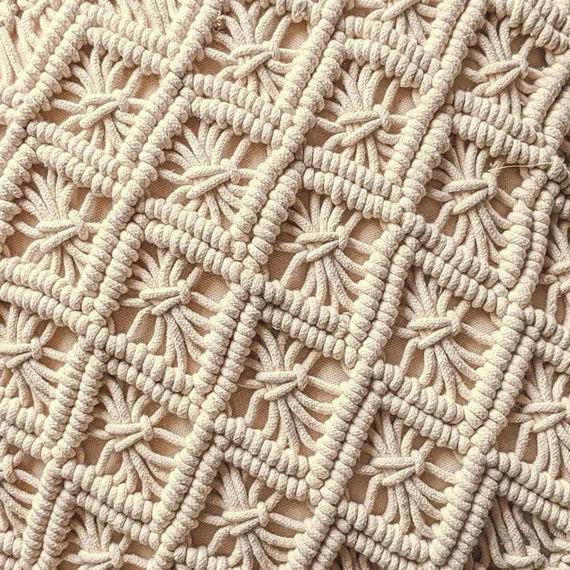 Quara Boho Macrame Cushion Cover media 5