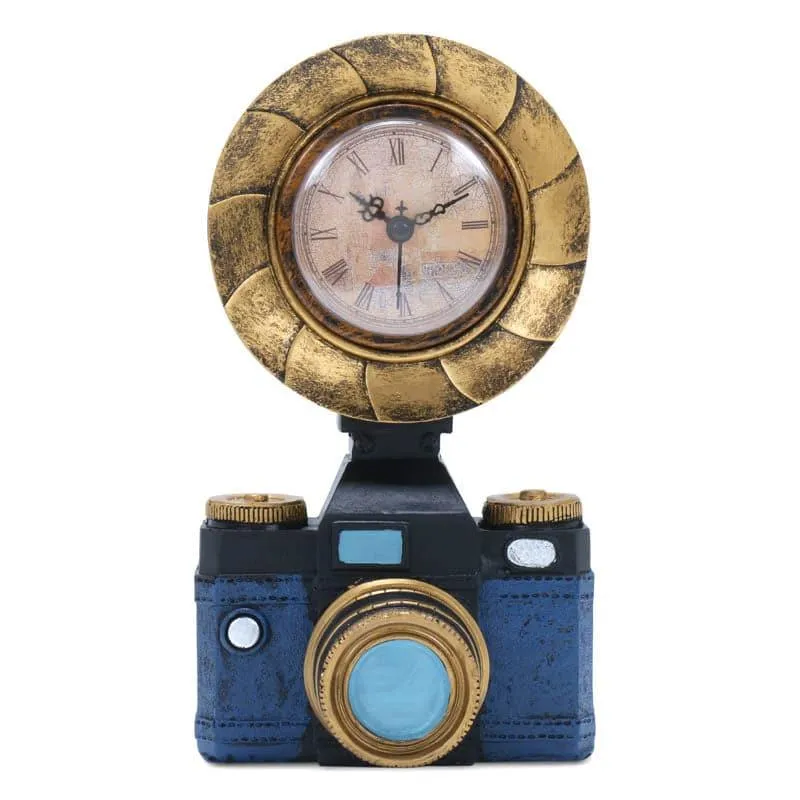 Vintage Camera Table Clock media 3
