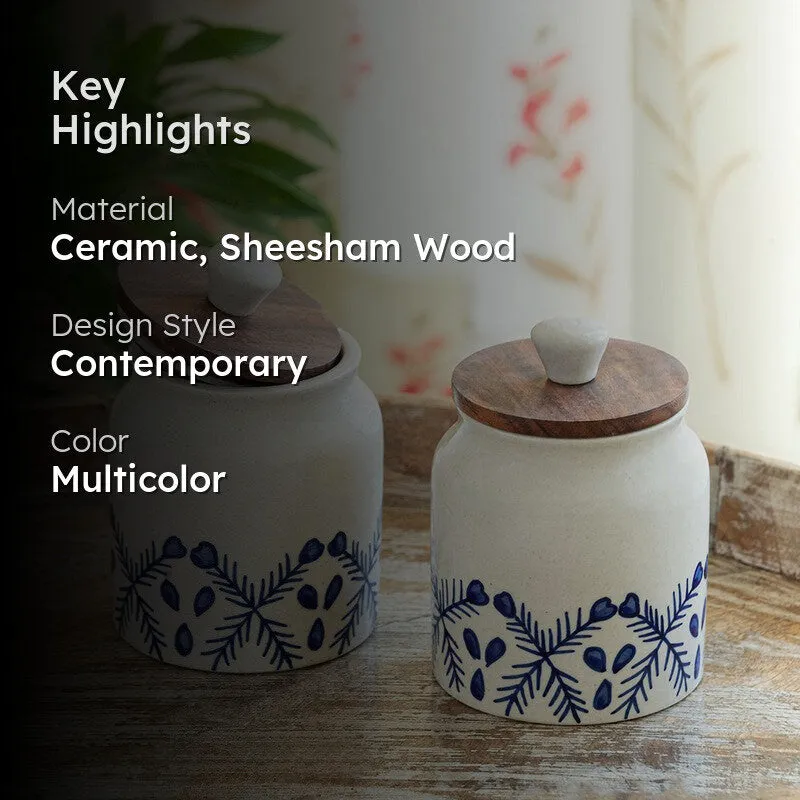 Royal Mughal Jars (380 mL Each) - Set Of Two media 2