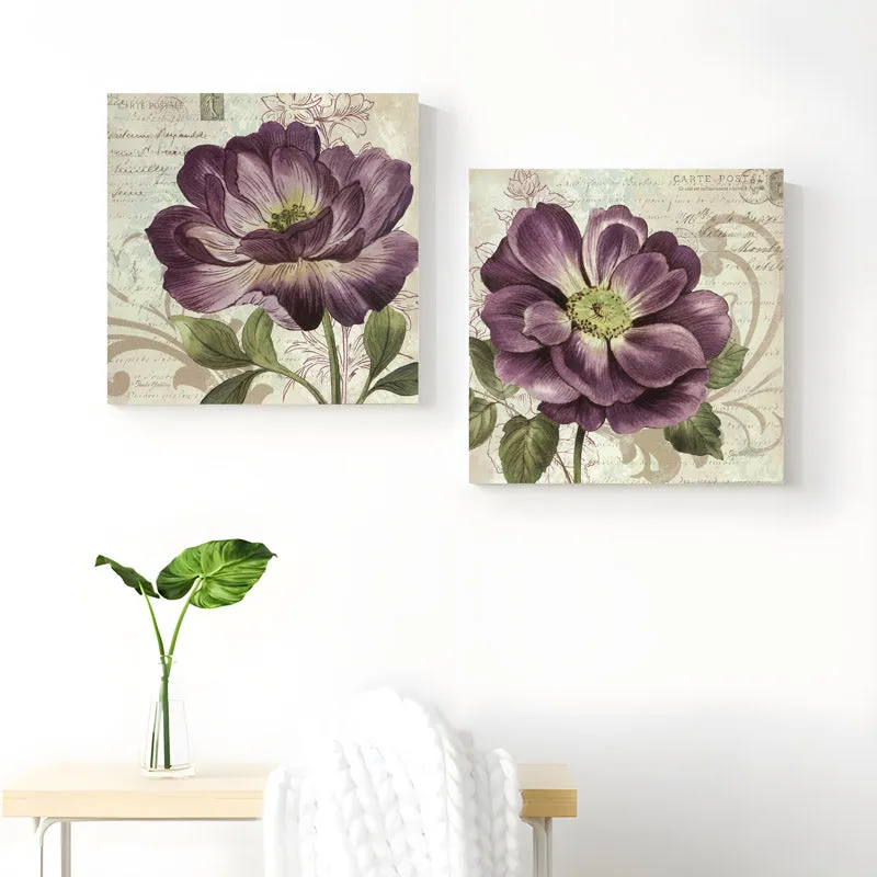 Purple Peony Wall Art media 3