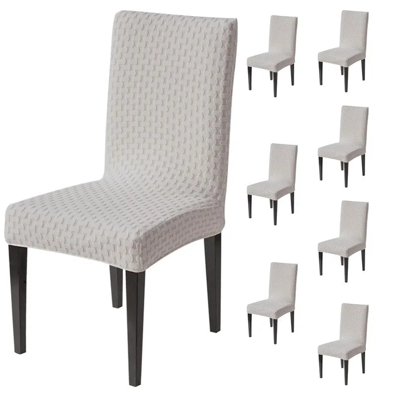 Nexo Neat Fit Chair Cover (Grey) - Set Of Eight media 3