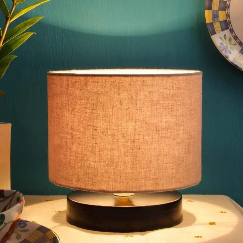Dum Dum Fabric Table Lamp - Grey,Black media 1