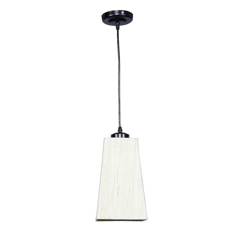 WarmGlow Trapeze  Fabric Ceiling Lamp - White media 5