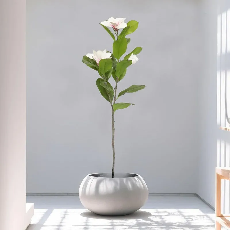 Leafio Artificial Mangolia Plant - 3.3 Feet media 6