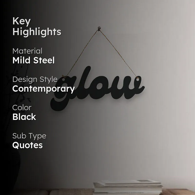 Glow Mild Steel Wall Accent media 2
