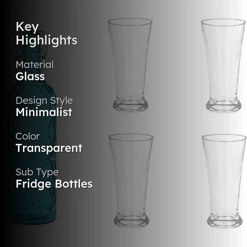Paxton 1000 mL Water Bottle With 300 mL Glasses - Five Piece Set media 2