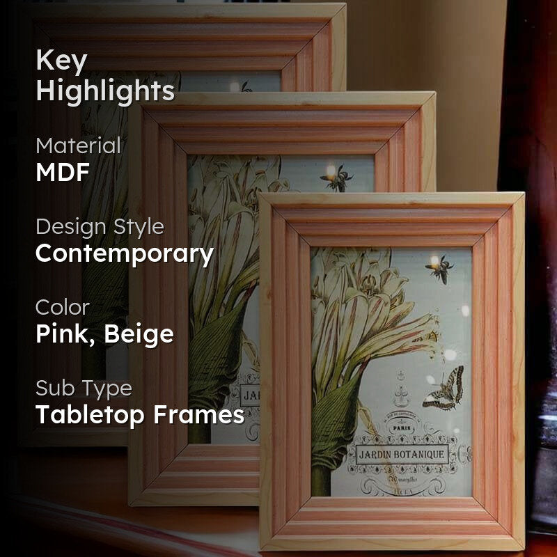Timber Treasures Table Photoframe - Set Of Three media 2