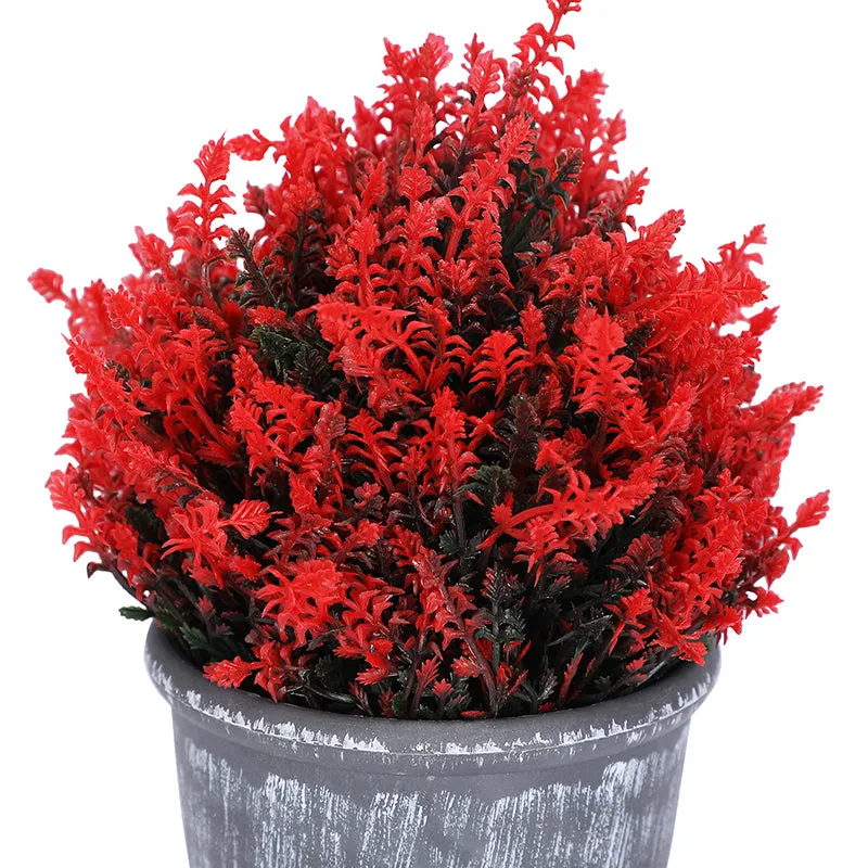 Abrela Artificial Plant With Black Plastic Pot - Set Of Two media 3