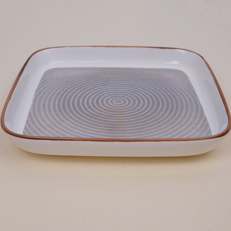 Trovo Square Snack Plate - Set Of Six media 5