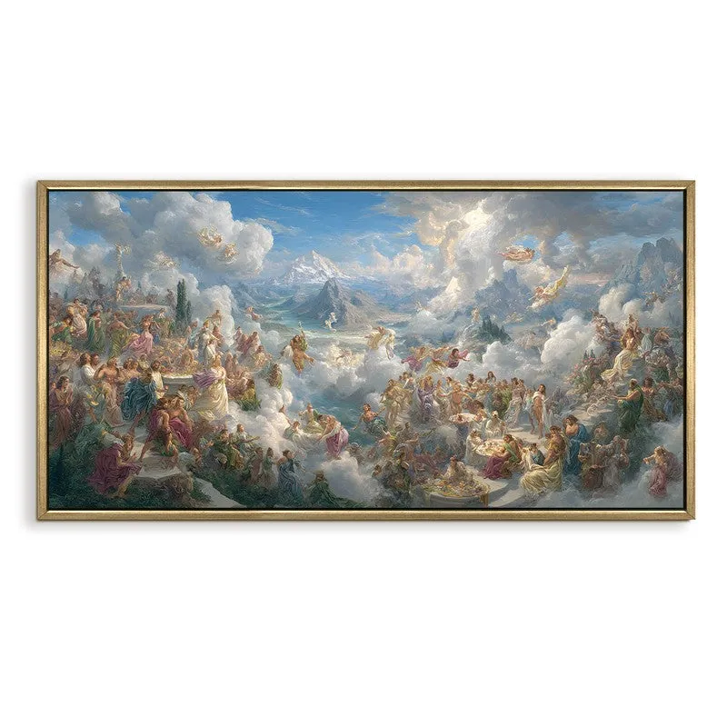 High Heavens Canvas Wall Painting With Frame media 3