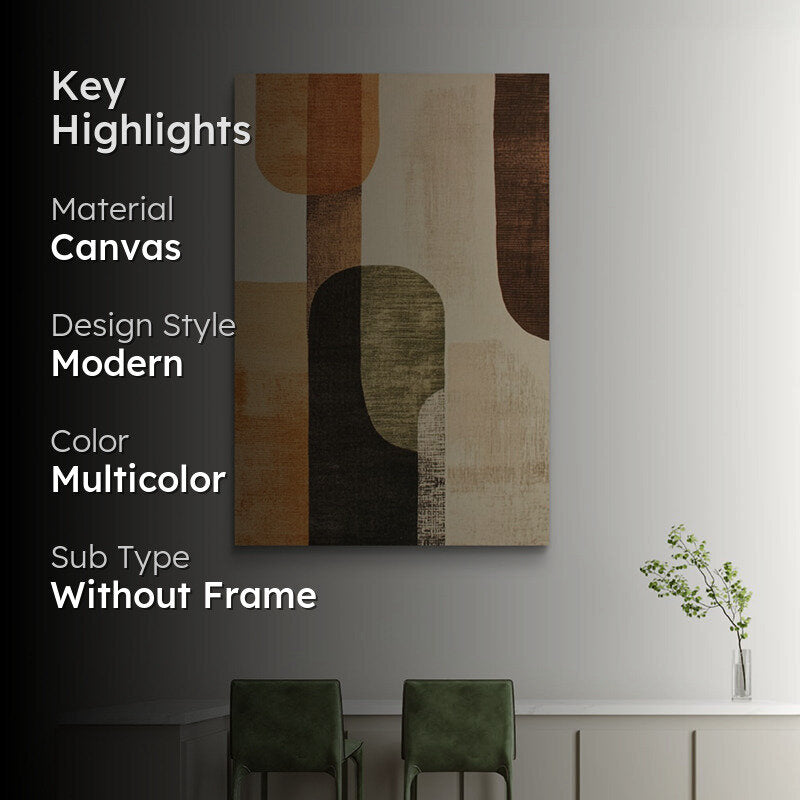 Abstract Terrarium Wall Painting media 2