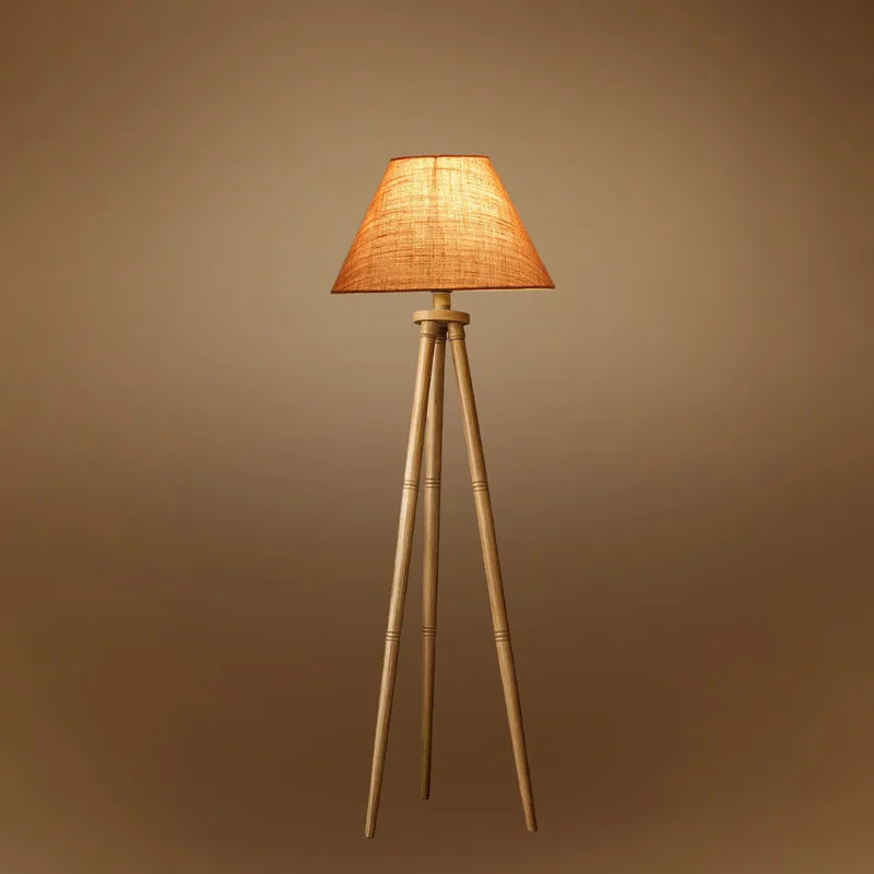 Sienna II Tripod Floor Lamp - Beige media 6