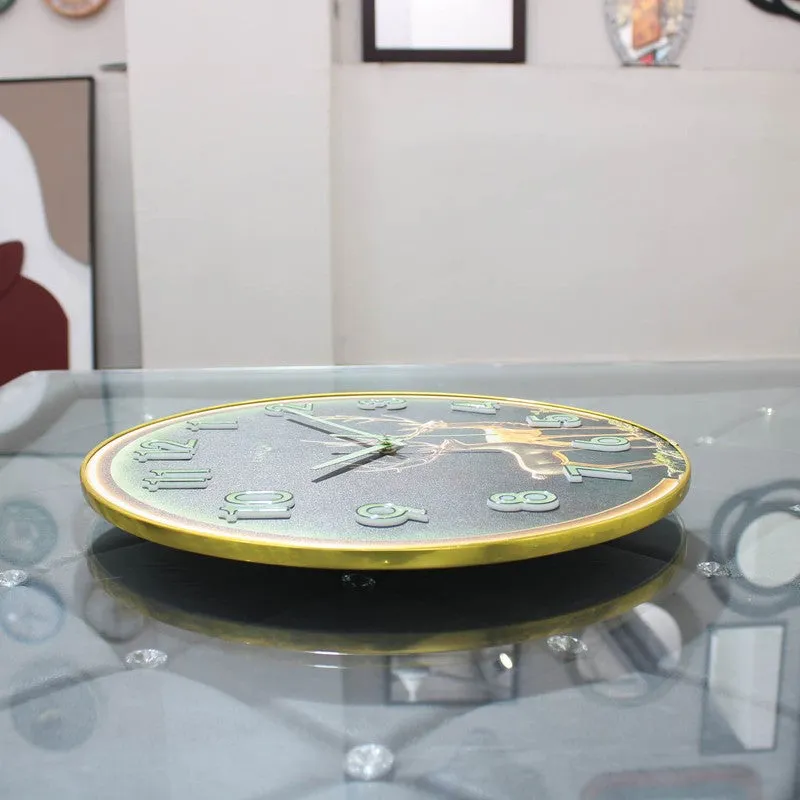 Solvyn MDF Analog Wall Clock media 5