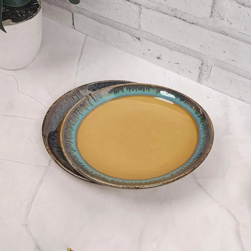 Porcelli Ceramic Dinner Plate - Set Of Six media 4