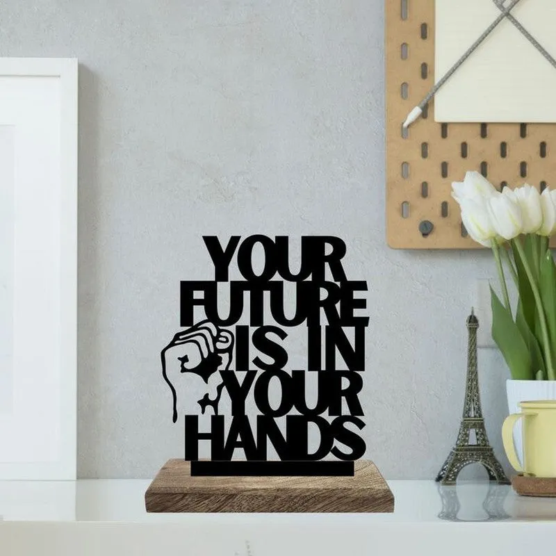 Guided by Force Driven by Choice Typography Showpiece - Set Of Two media 3