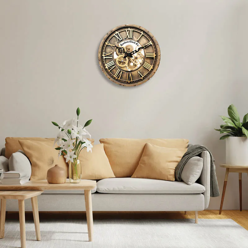 Liora Mech 3D Printed MDF Wall Clock media 3