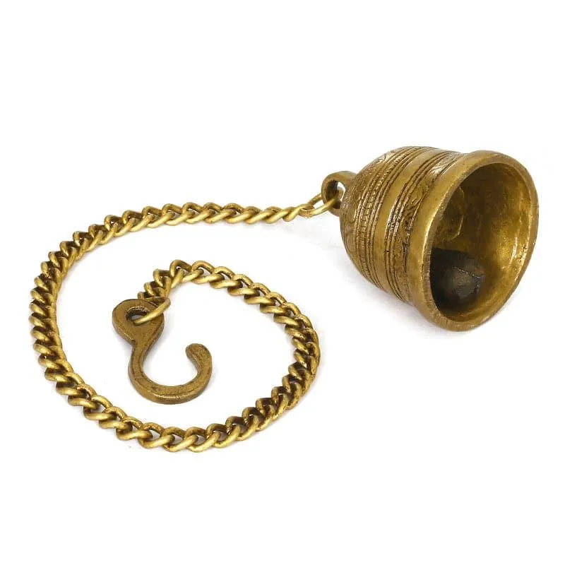 Arunya Brass Hanging Bell media 3