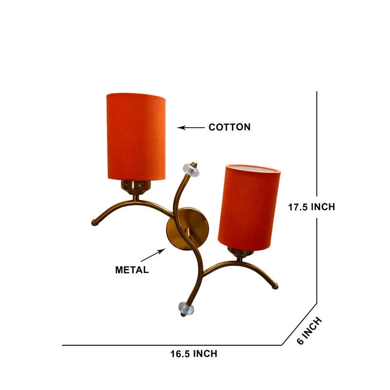 LumiBranch Dual Cotton Wall Lamp - Orange media 7