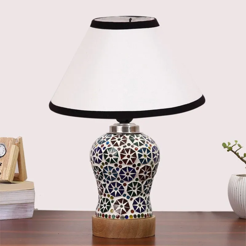 Elvora Wooden Table Lamp - Multicolor media 4