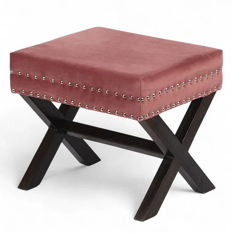 Kavex Sheesham Wooden Bench - Pink media 3