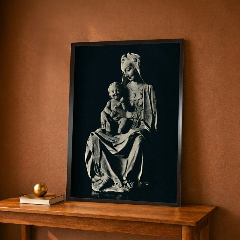 The Madonna With The Laughing Child Canvas Wall Painting - 12 x 18 Inches