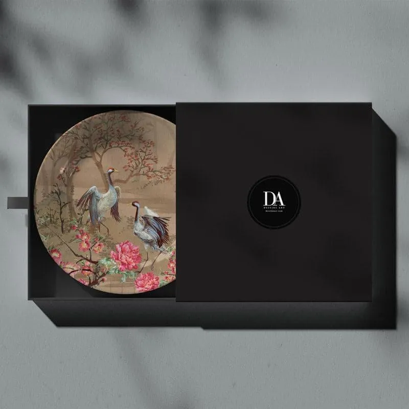 Japanese Cranes Wall Plate media 5