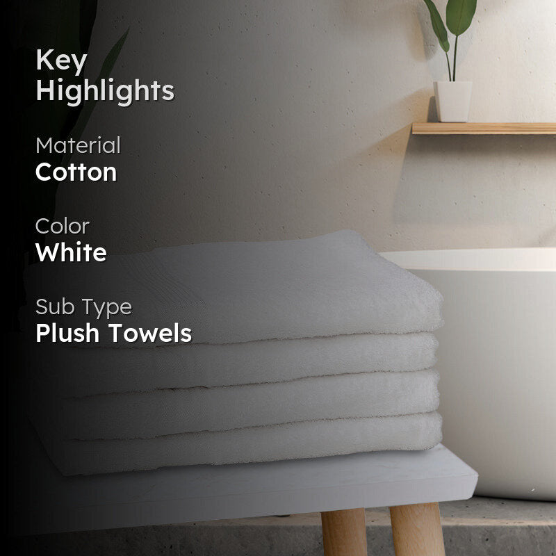 Bodil Bath Towel (White) - Set Of Four media 2
