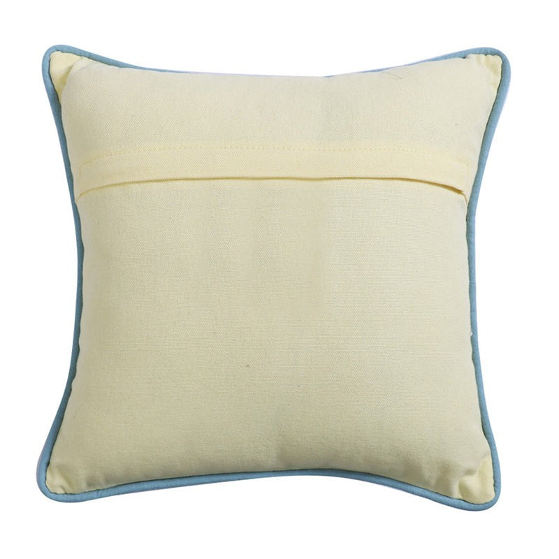 Thread & Daisy Cotton Cushion Cover - Yellow media 5