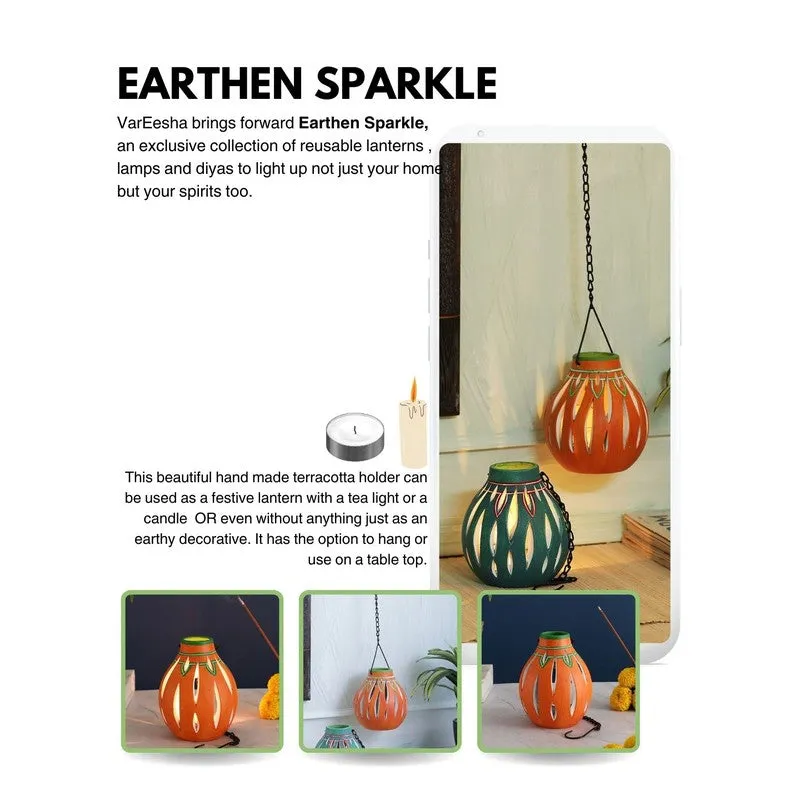 Divine Flame Candle Holder Collection Orange media 7