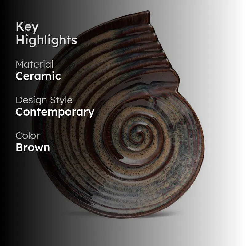 Sragen Spirno Handmade Ceramic Platter media 2