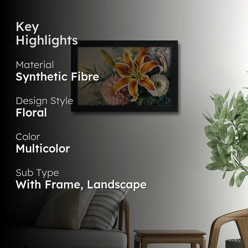 Oriental Lily Wall Painting media 2