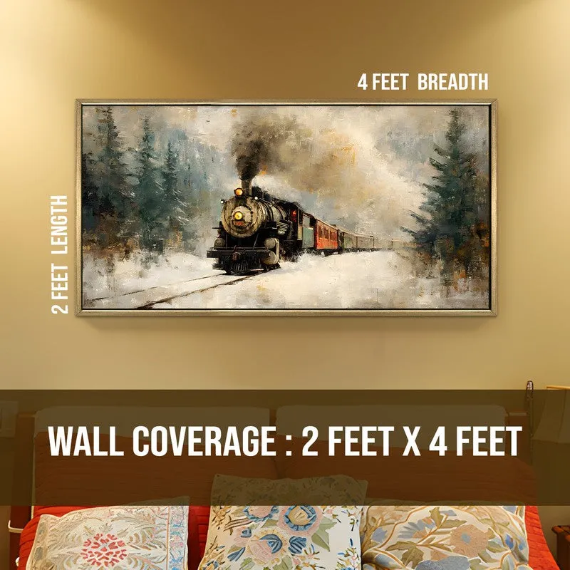 Steamcloud Canvas Wall Painting With Frame media 8