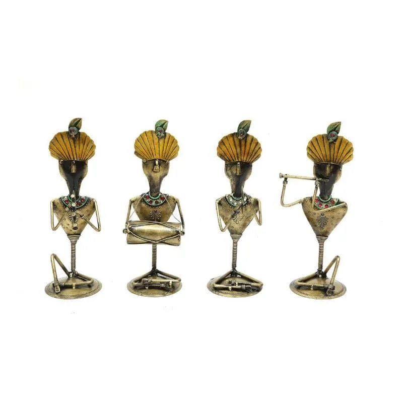 Tribal Musical Symphony Showpiece - Set Of Four media 4