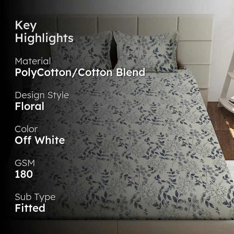 Geneva Fitted Bedsheet - 180 GSM media 2