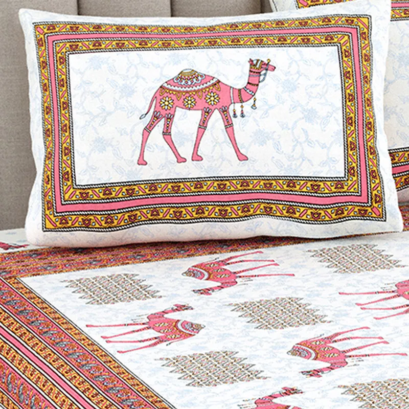 Bringa Cotton Bedsheet (Multicolor) - 180 TC media 4