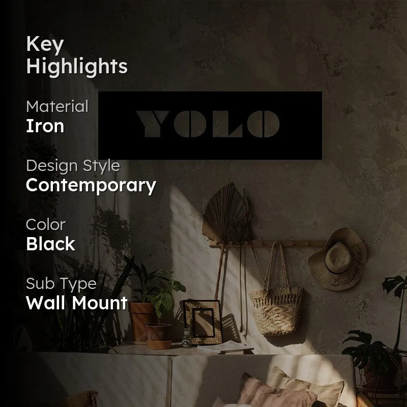 Yolo Iron Wall Accent media 2