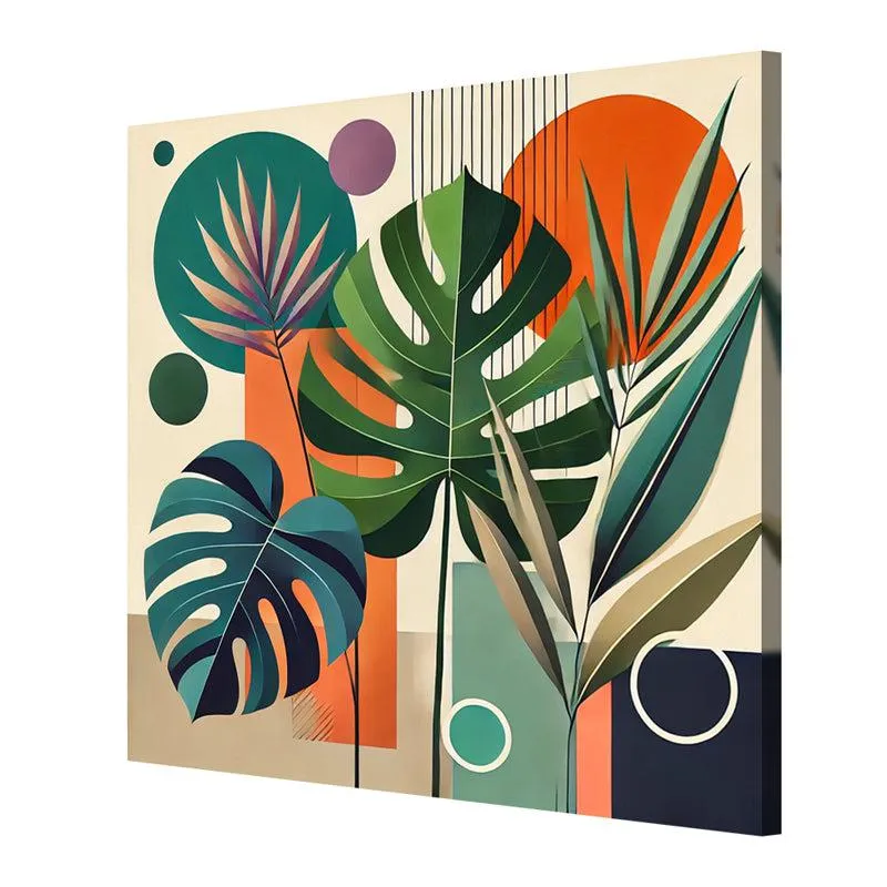 Verdure Geometric Wall Painting media 5