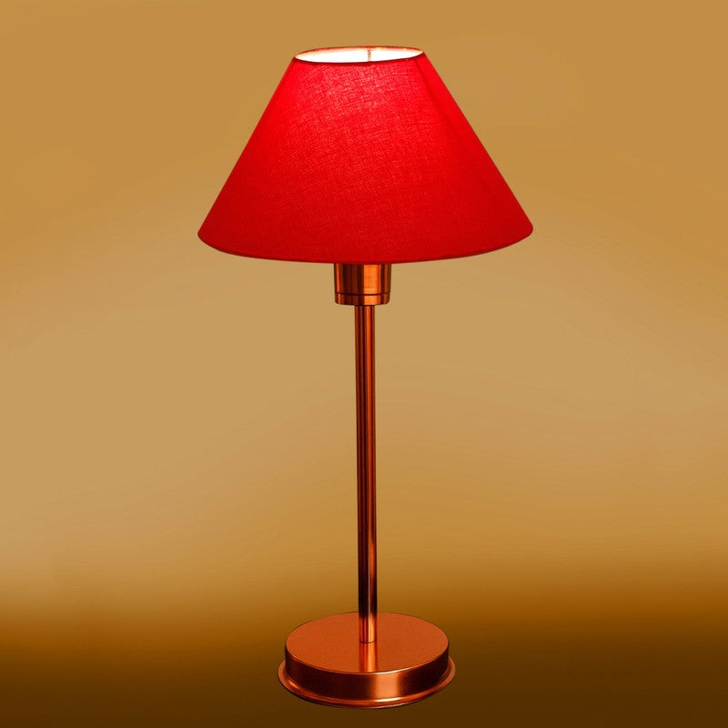 Kavira Klyo Metal Table Lamp - Red media 7