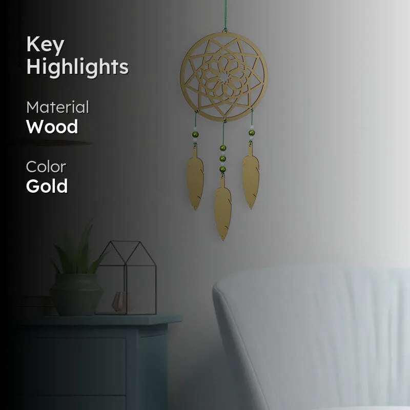 Terra Mandala Dream Catcher - Gold media 2