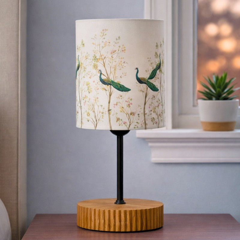 Ashford Nova Cotton Table Lamp - White media 3
