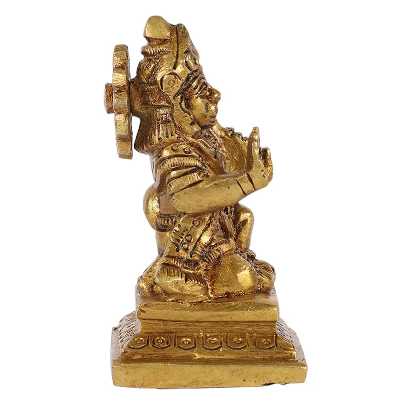 Shri Aanjaneya Swami Brass Idol media 3