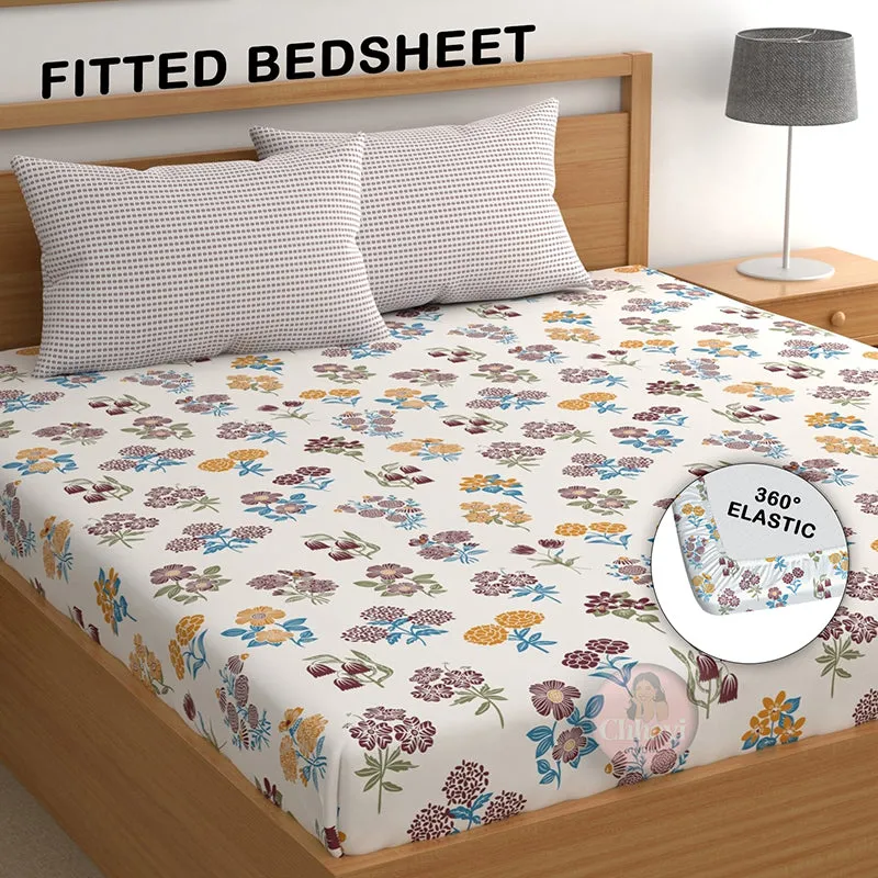 Brenda I Fitted Microfiber Microfiber Bedsheet - 150 GSM media 3