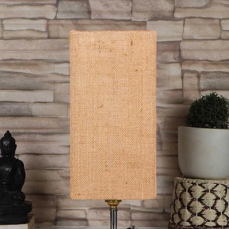 Sikoya Jute Fabric Table Lamp - Beige,Brown media 4