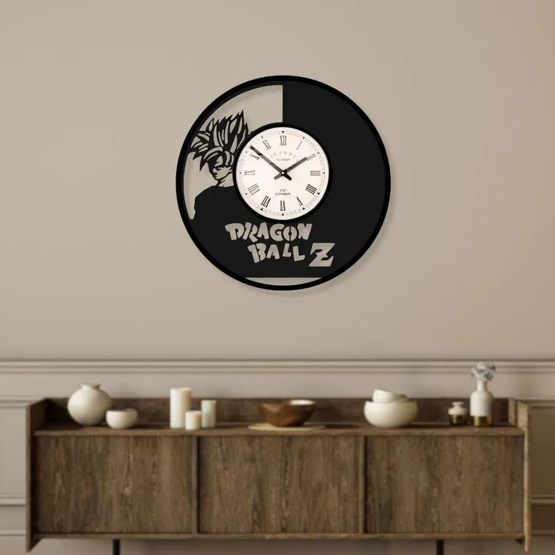 Dragon Ballz Steel Analog Wall Clock - Black media 3