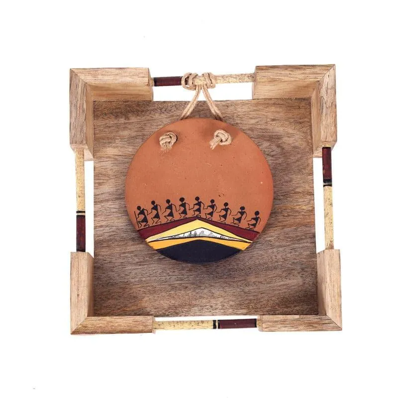 Warli Rythm Tissue Holder media 4