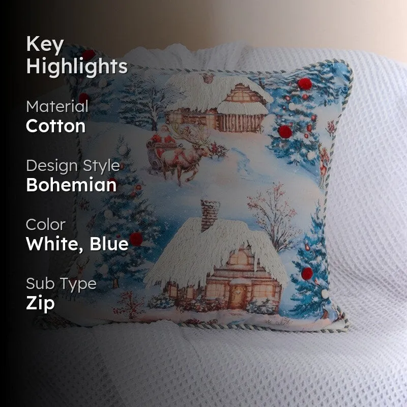 Cozy Cabin Bloom Cotton Cushion media 2